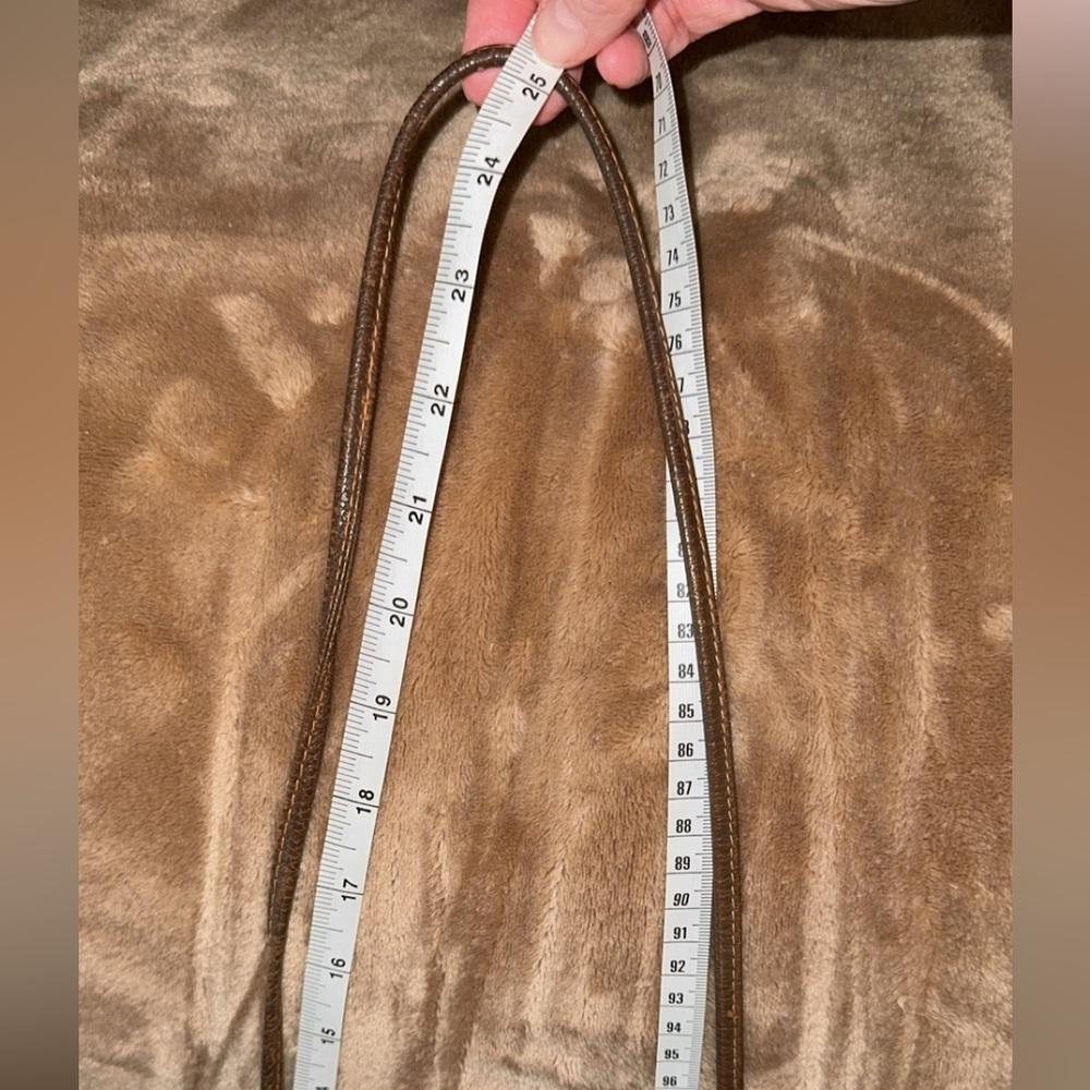 Gucci Beige GG Canvas Crossbody with Brown Leather Trim and Green-Red Web - Picture 13 of 15